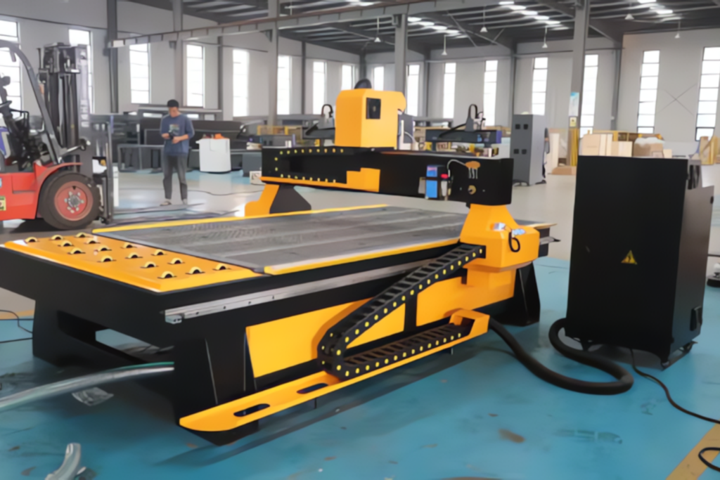 Router CNC machine for precision cutting and engraving at SSE Prints