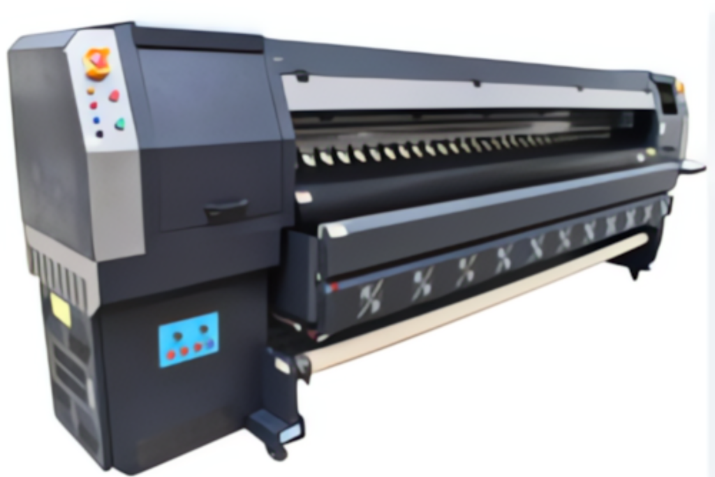 Flex printing machine for large-format graphics at SSE Prints